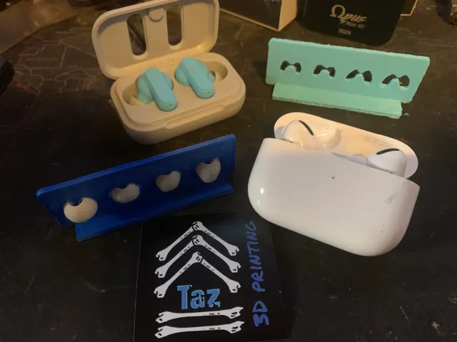 Silicone Ear piece stand