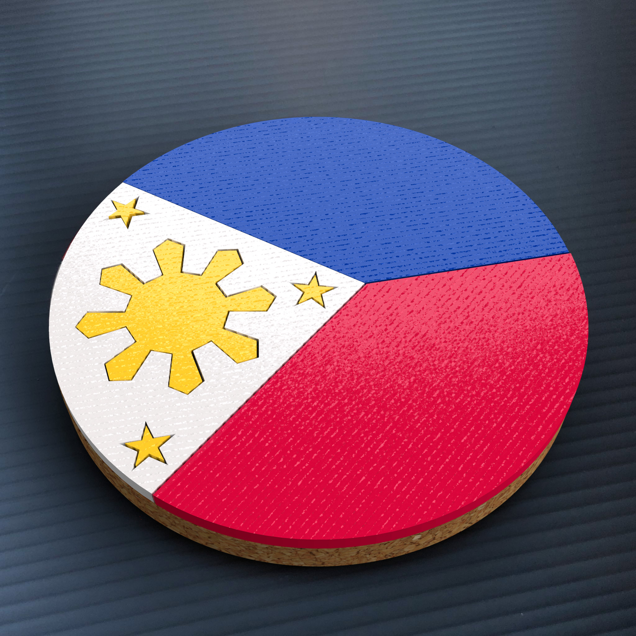 Philippines - Flag Beer Coaster