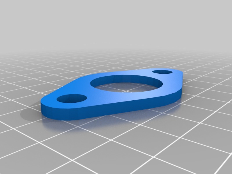 Honda Ruckus GET exhaust gasket jig by lowrizzle Download free STL