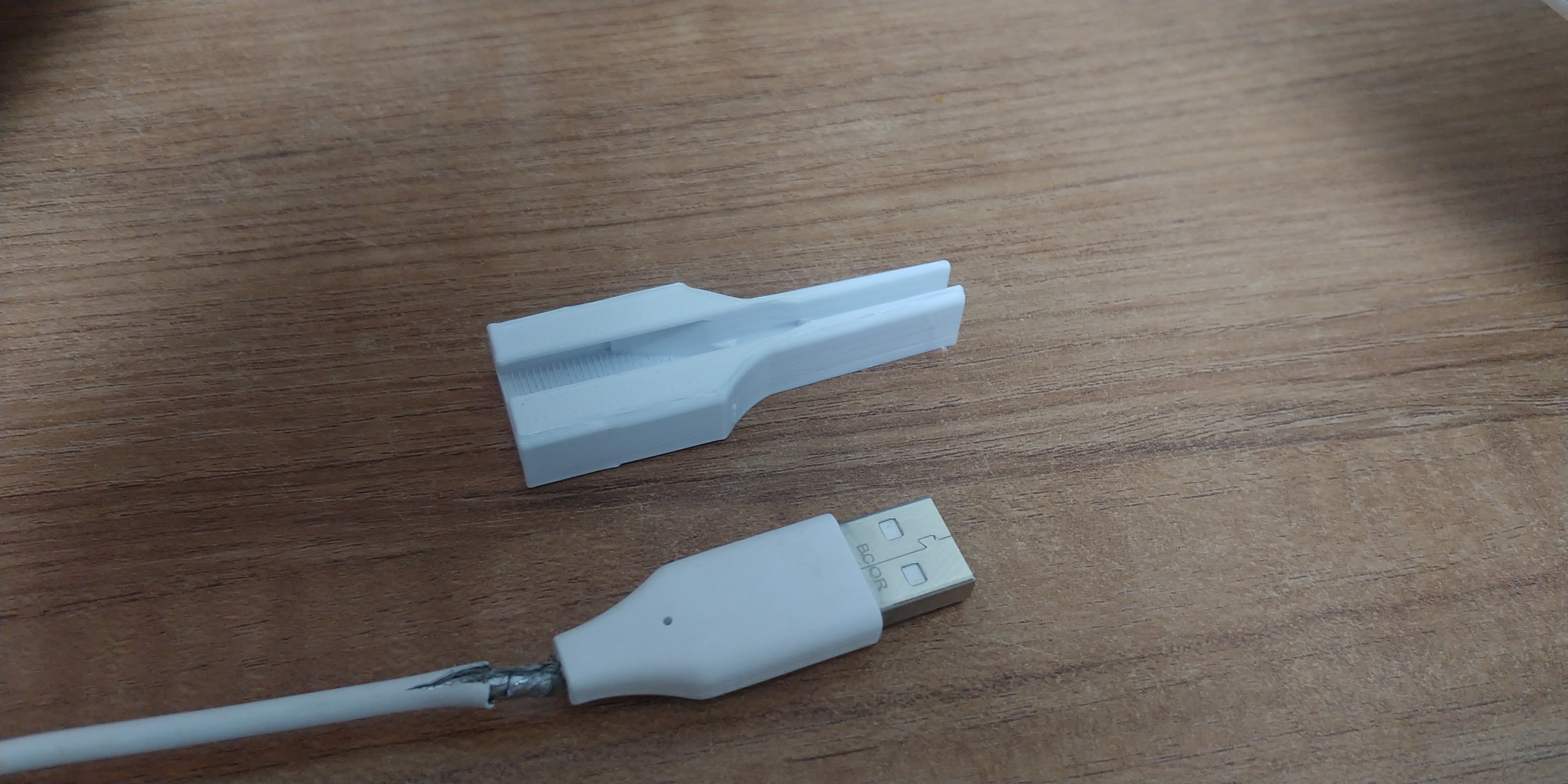 Miniatura 4 do modelo 3D USB Type A Connector Cable Protector