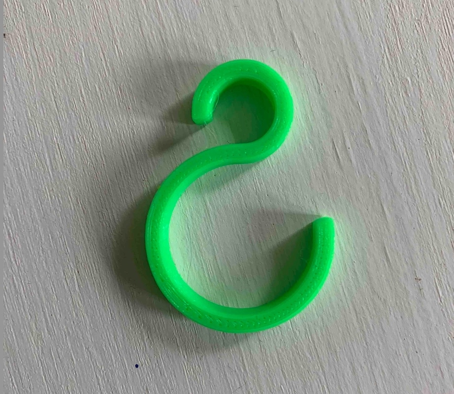 S hook by Sleepyhead Download free STL model