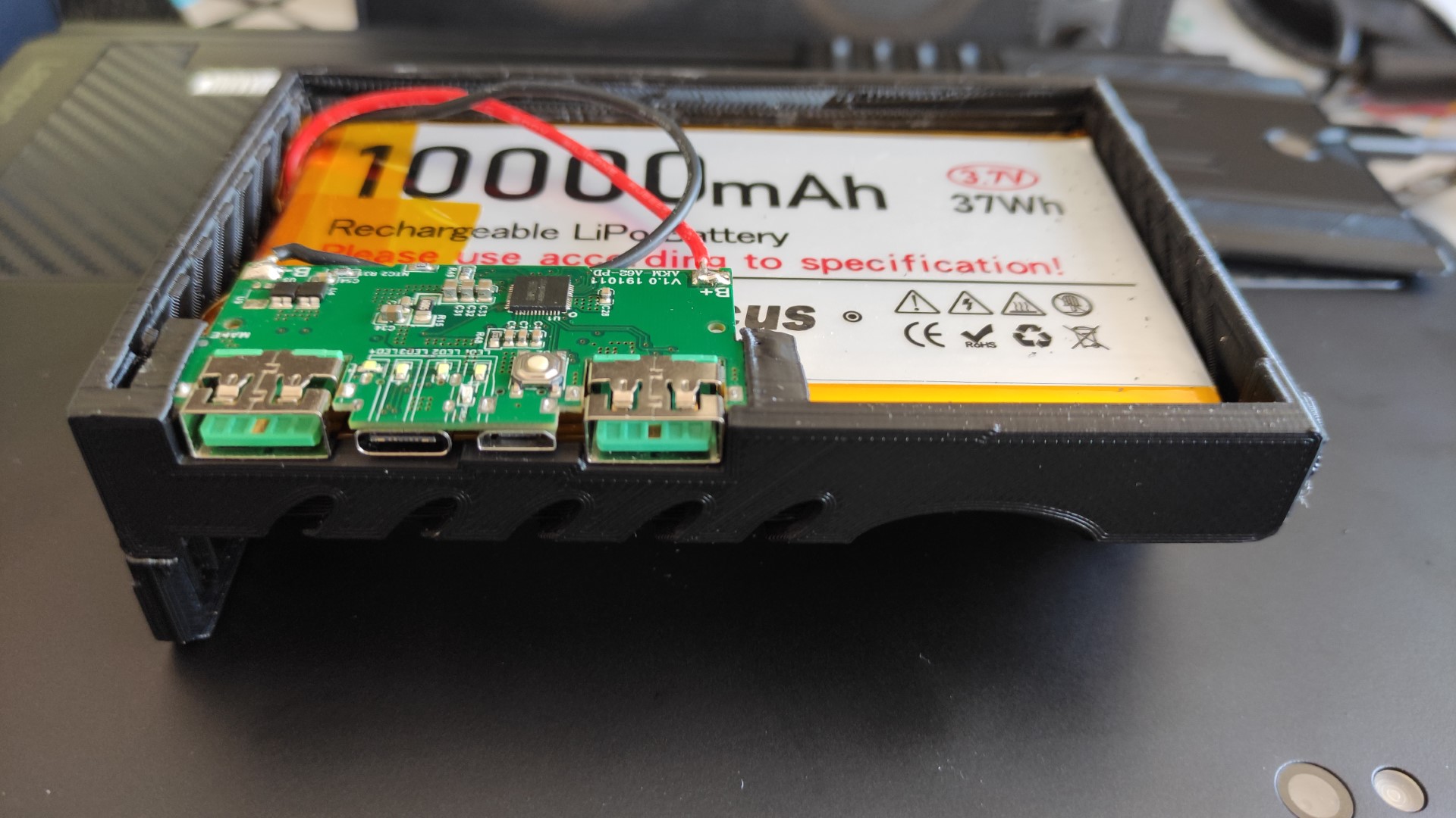 Steam Deck POWERpACK slim LIPO by LWC Download free STL model