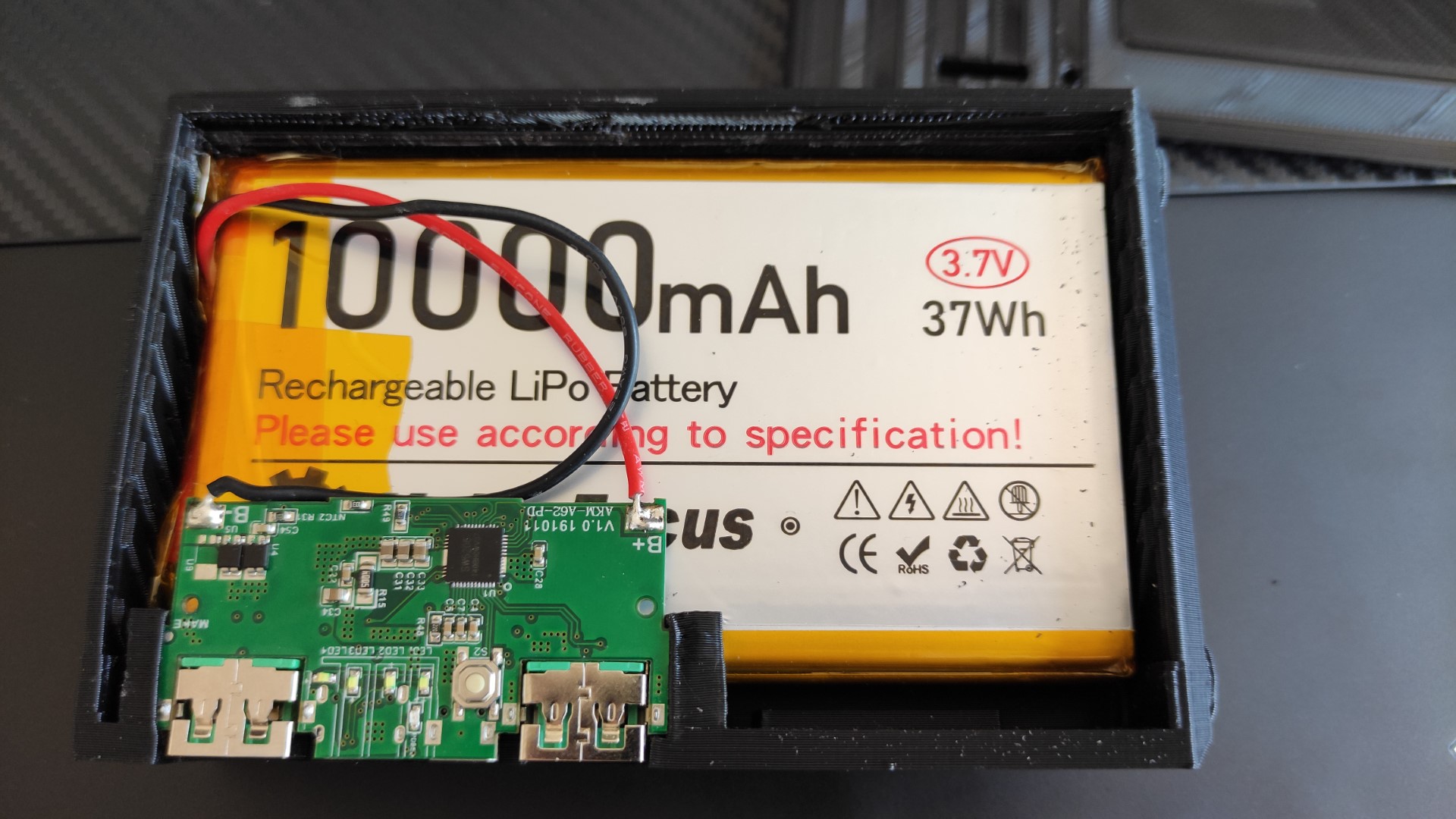Steam Deck POWERpACK slim LIPO by LWC Download free STL model