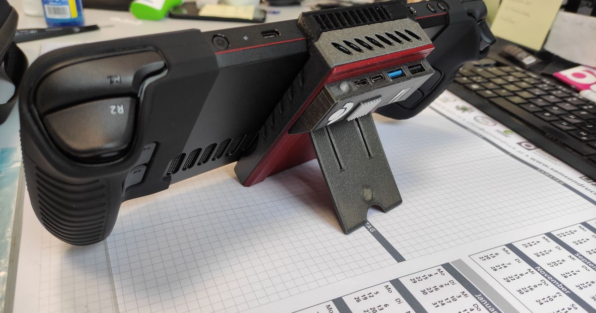 Steam Deck POWERpACK "Lensbump" by LWC Download free STL model