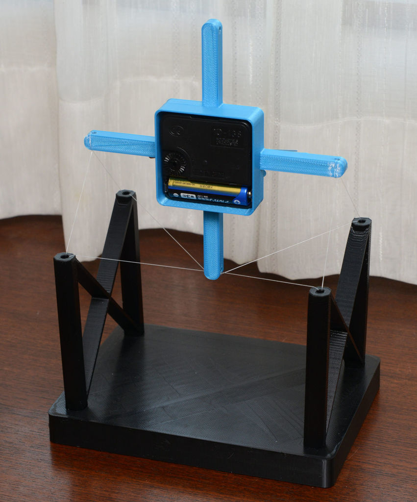 Miniatura 2 do modelo 3D Levitating Clock