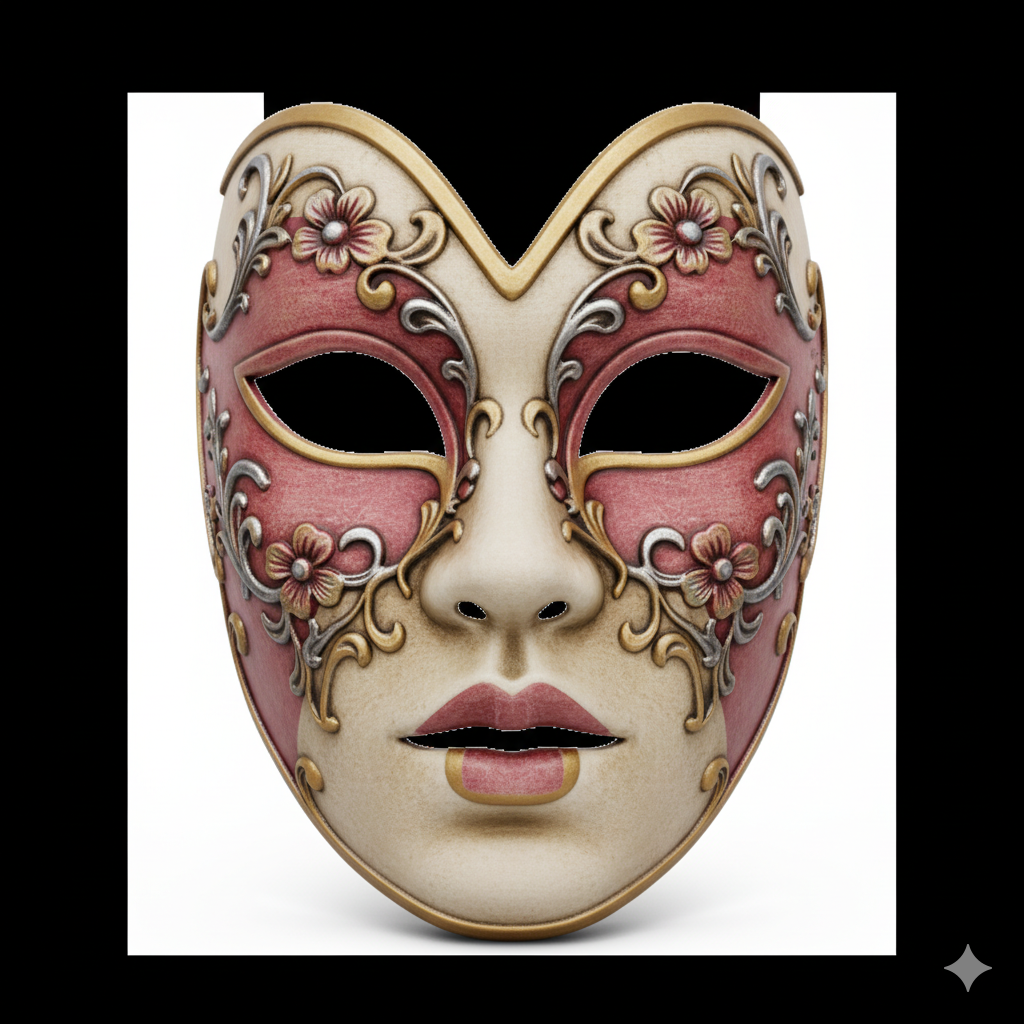 Venetian Rose Duchess, mask, cosplay, wearable, costume, face, helmet