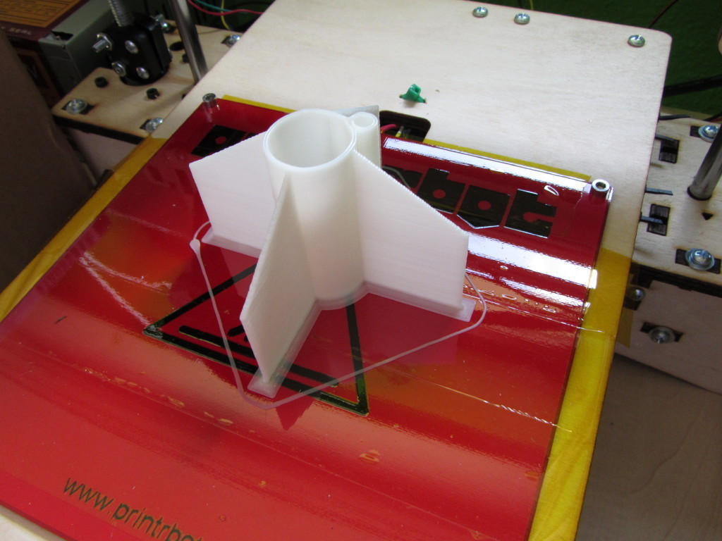 Parametric model rocket tail fins