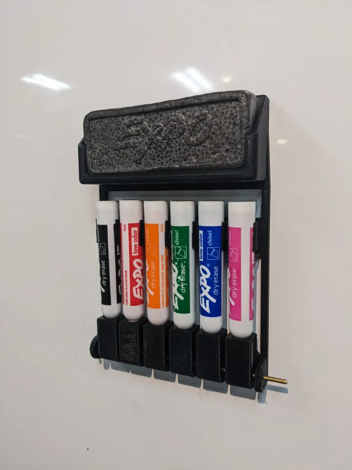 STL file Whiteboard Marker Case - Sharpie Pen Box 🖊️・3D printing template  to download・Cults