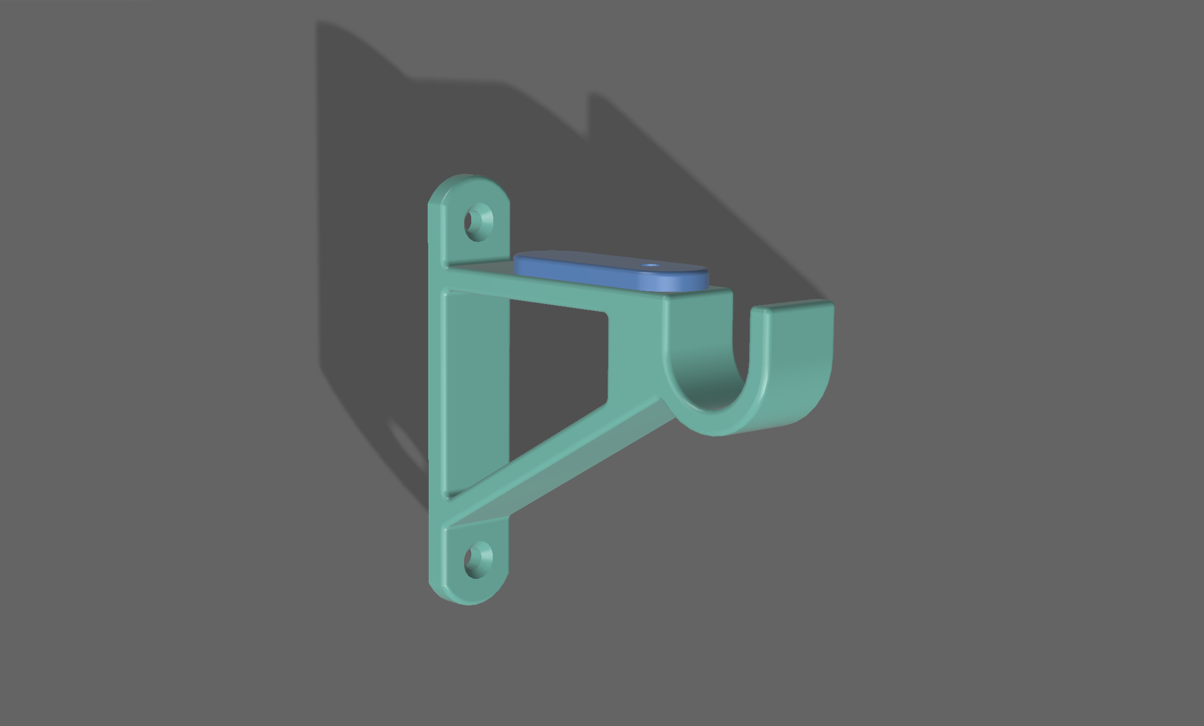 Curtain Rod Wall Bracket