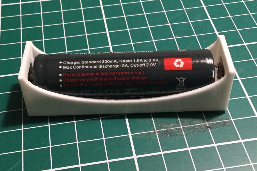 18650 Battery Holder (with source)