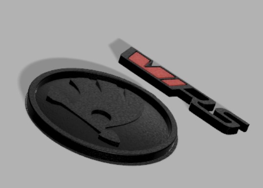 SKODA VRS Emblemat