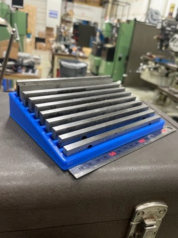1/8"X6" machinist parallel tray