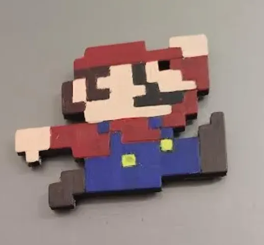 Mario Fridge Magnet