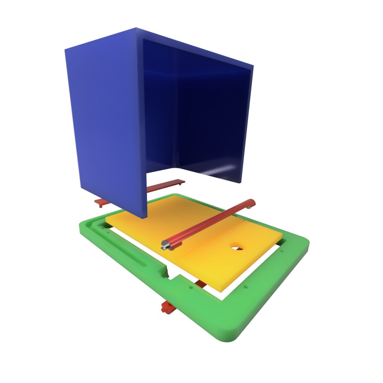 Walk-the-Plank Bucket Lid Mouse Trap — miniatura 3