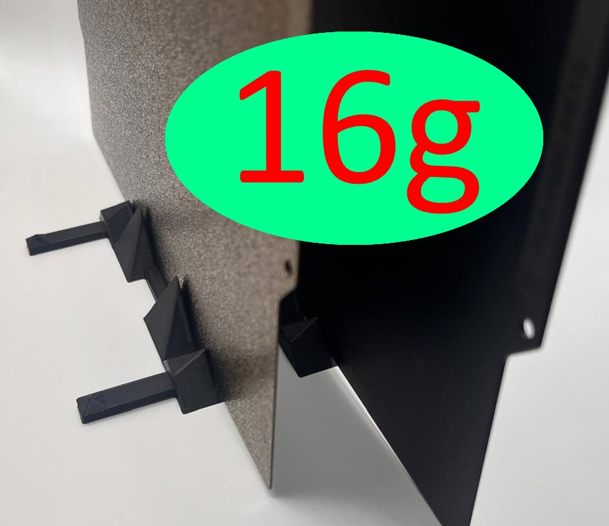 Halter für 2 A1 mini Bauplatten