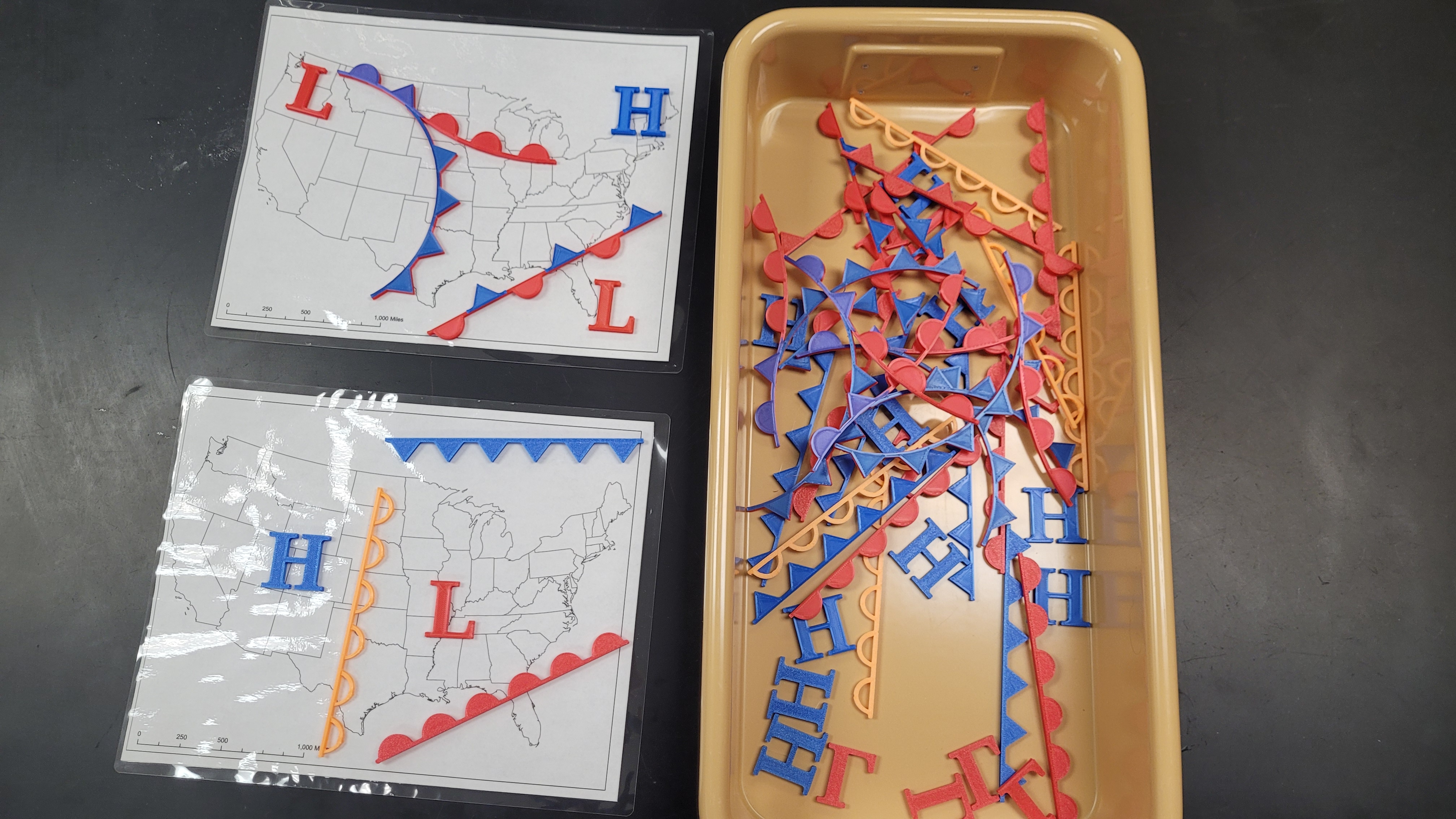 Weather Map Symbols STEM activity