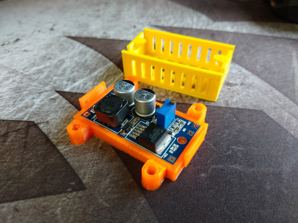 LM2596HV Buck Converter Housing by Kai Download free STL model