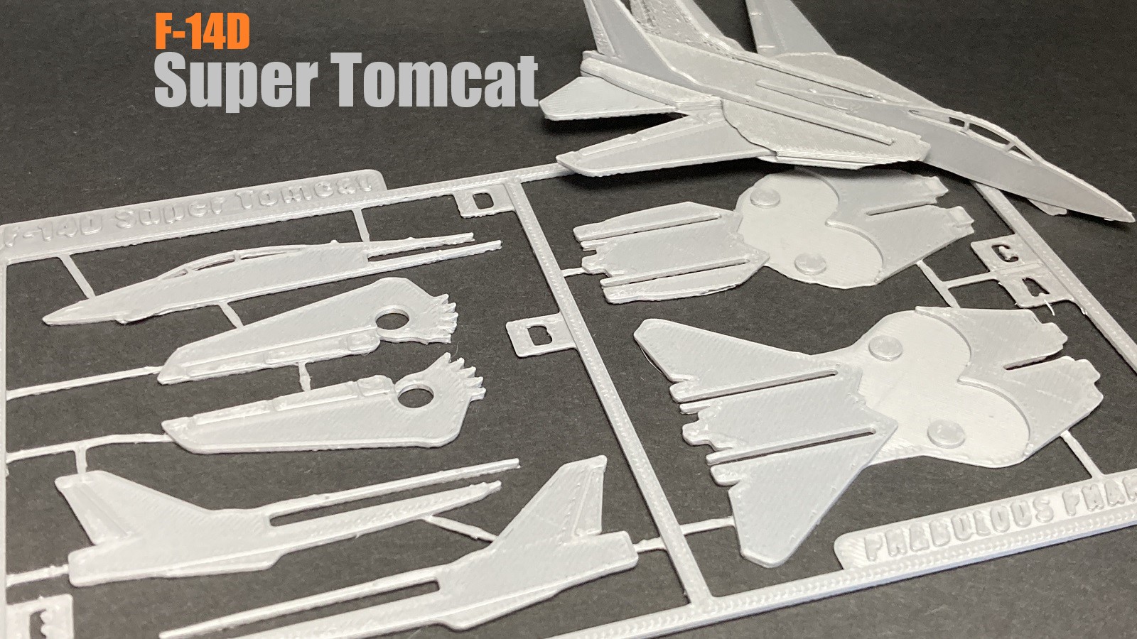 F-14D Super Tomcat Kit Card 3D model thumbnail