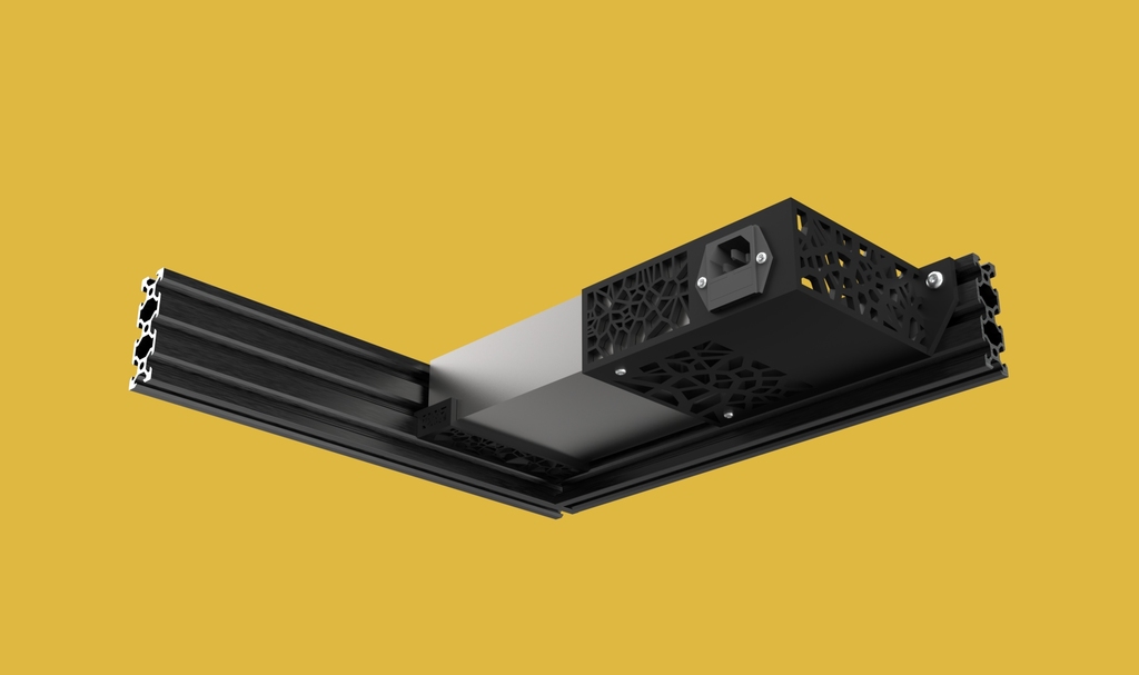 LED Power Supply Mount for 2060 Extrusion