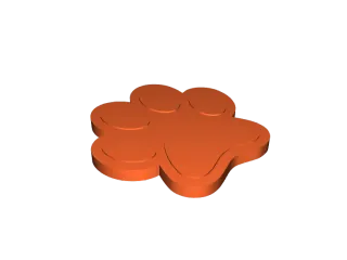 Paw Print by ar3Dprints | Download free STL model | Printables.com