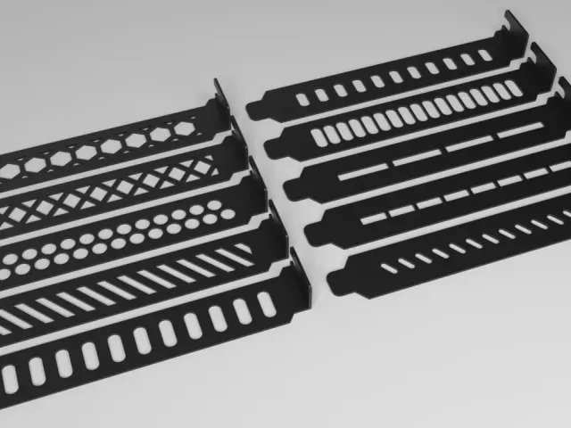PCI/PCI-E Slot Covers - 10 Designs