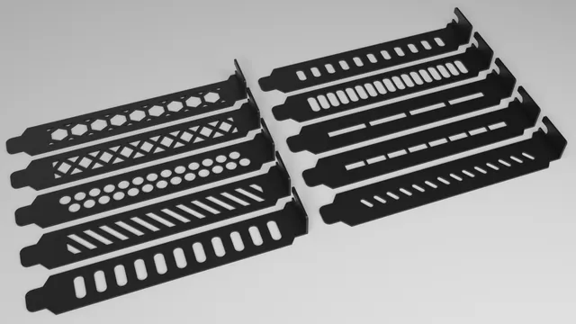 PCI/PCI-E Slot Covers - 10 Designs