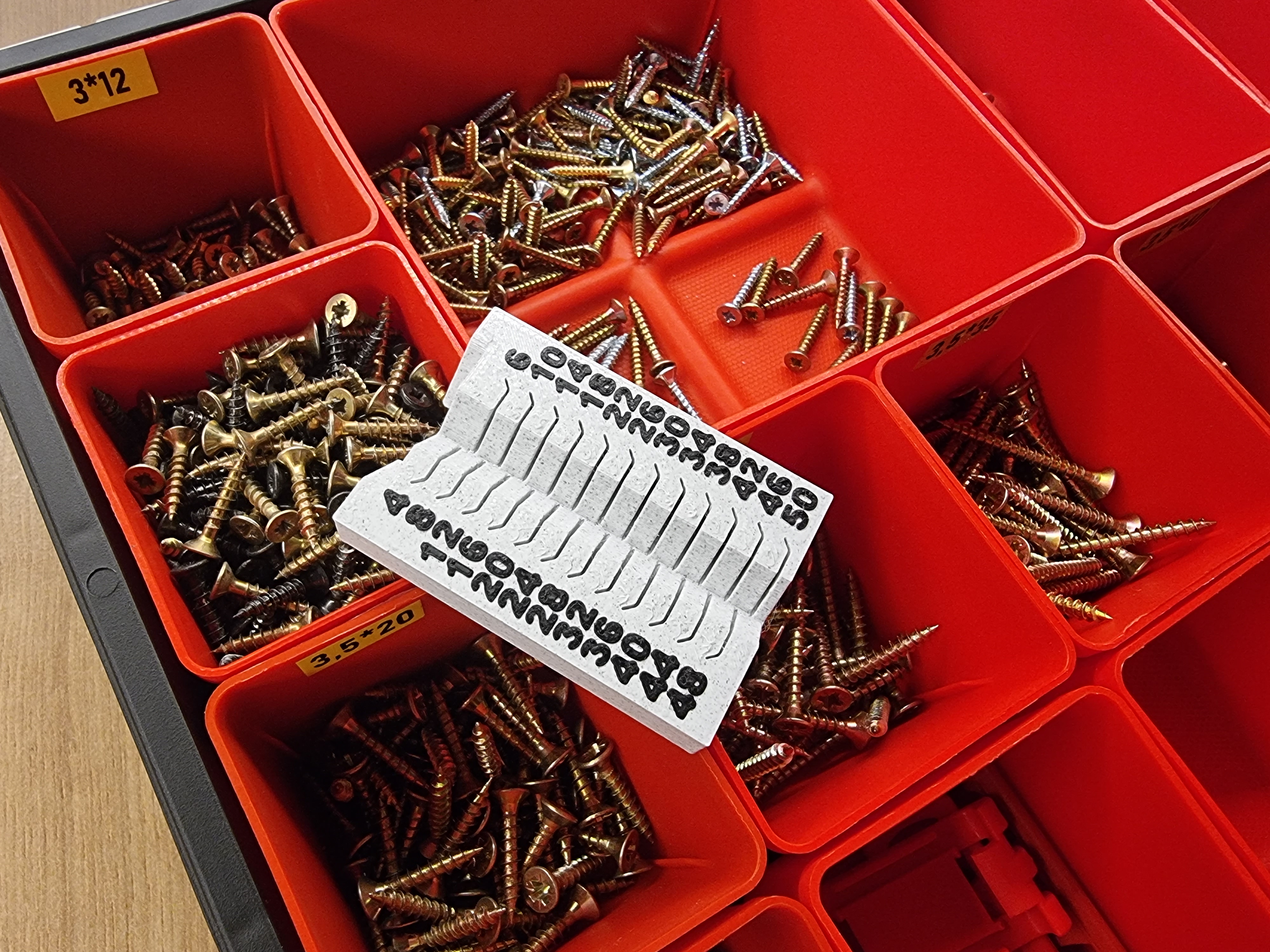 Metric length measurement of bolts and screws