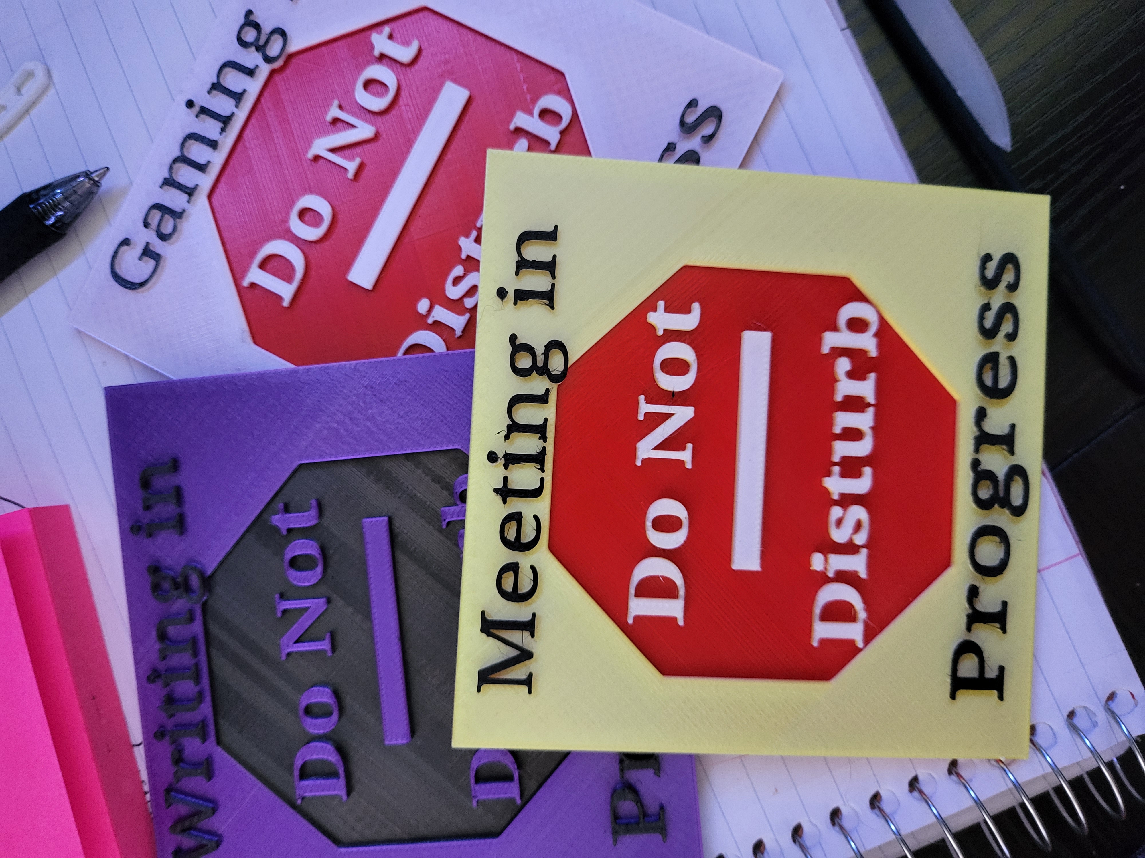 Status Plaques