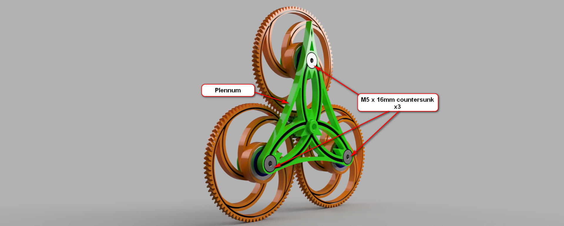 gear clock Self adjusting by foglie0p Download free STL