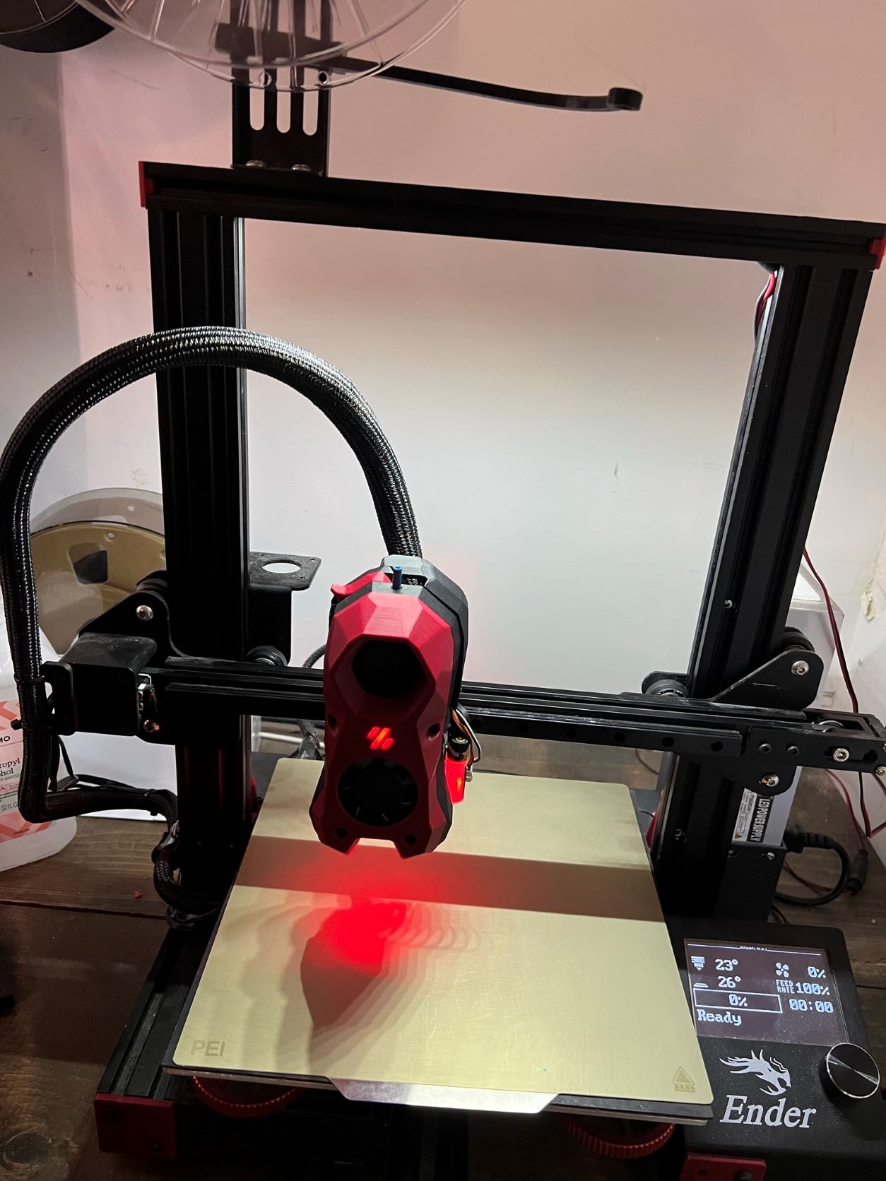 Ender 3 Stealthburner mount (MGN12 linear rail) von Kejar31