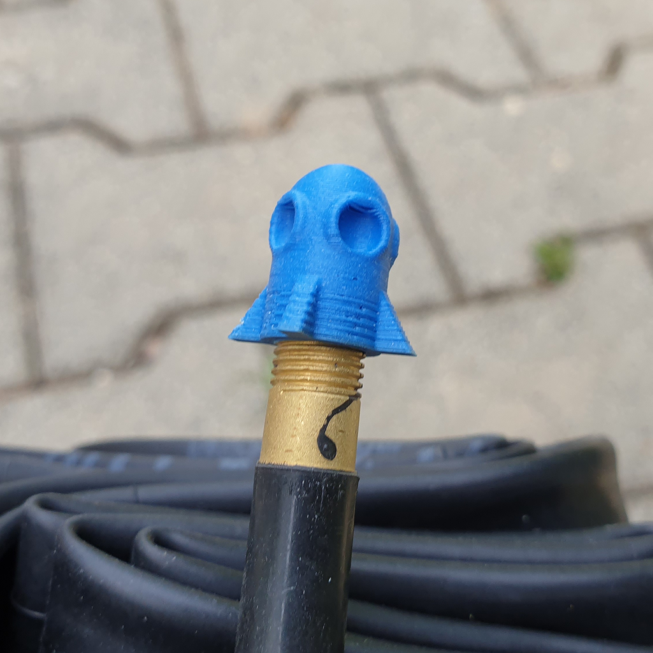 Rocket Valve Cover / Valvecap for Bike