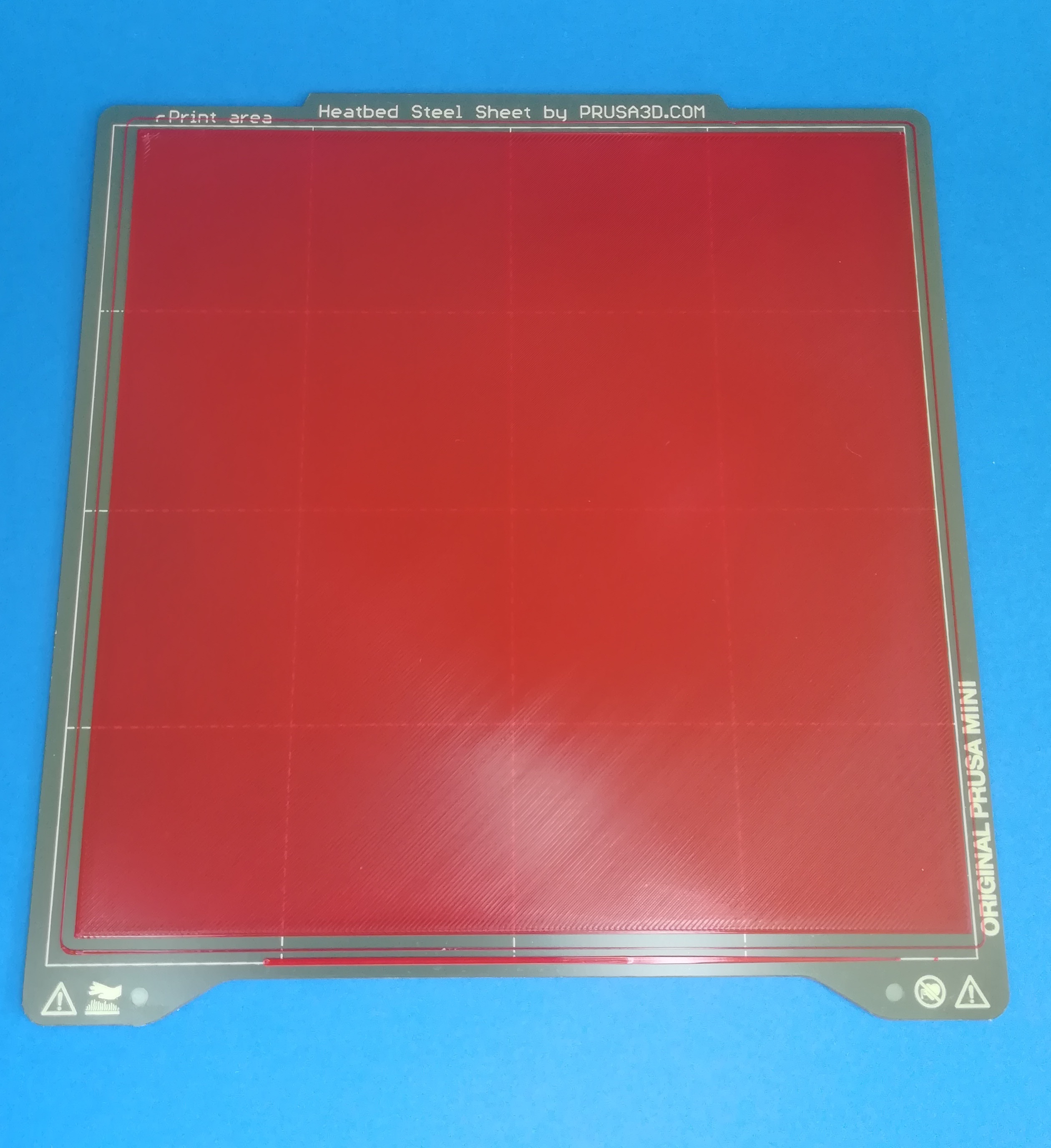 Prusa Mini perfect first layer! Bed calibration test model for 0.15 and