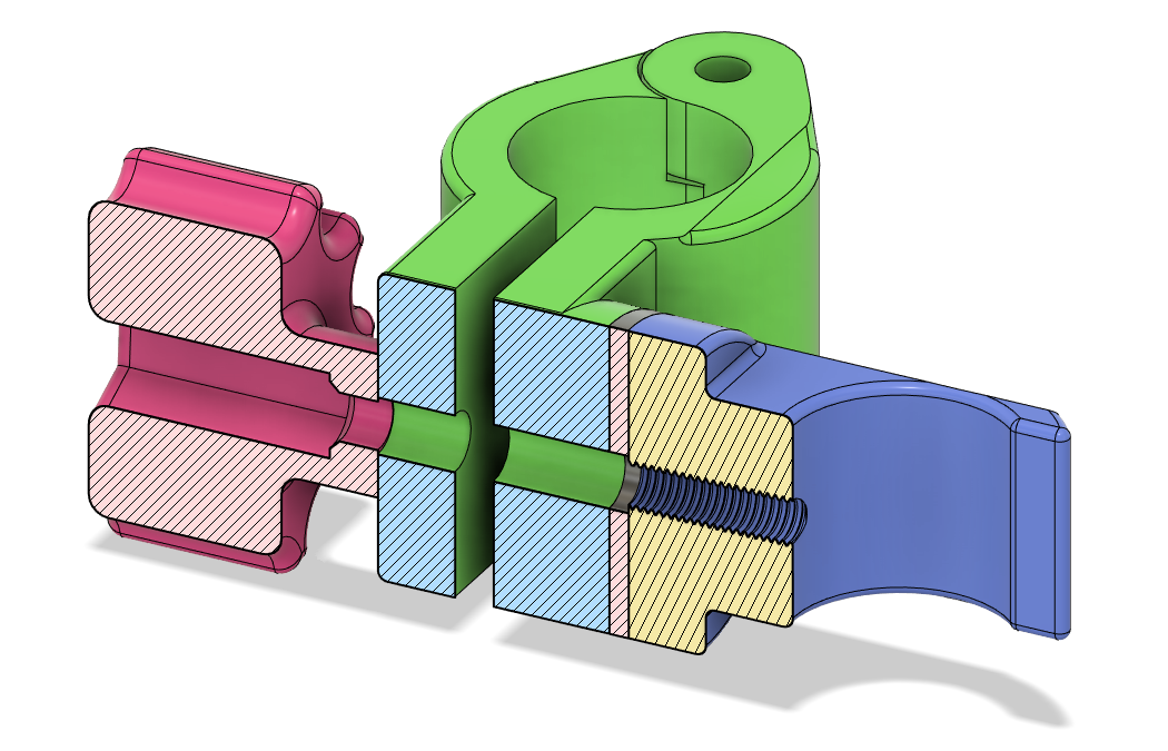 Shower head holder V2 by Vidar Download free STL model