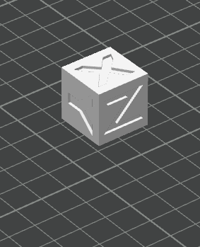 Calibration cube