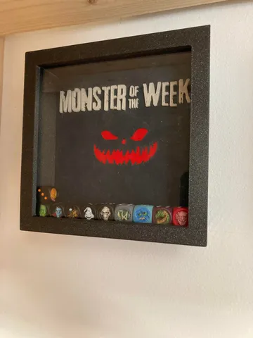 3D Printed Monster of the Week Dice Box