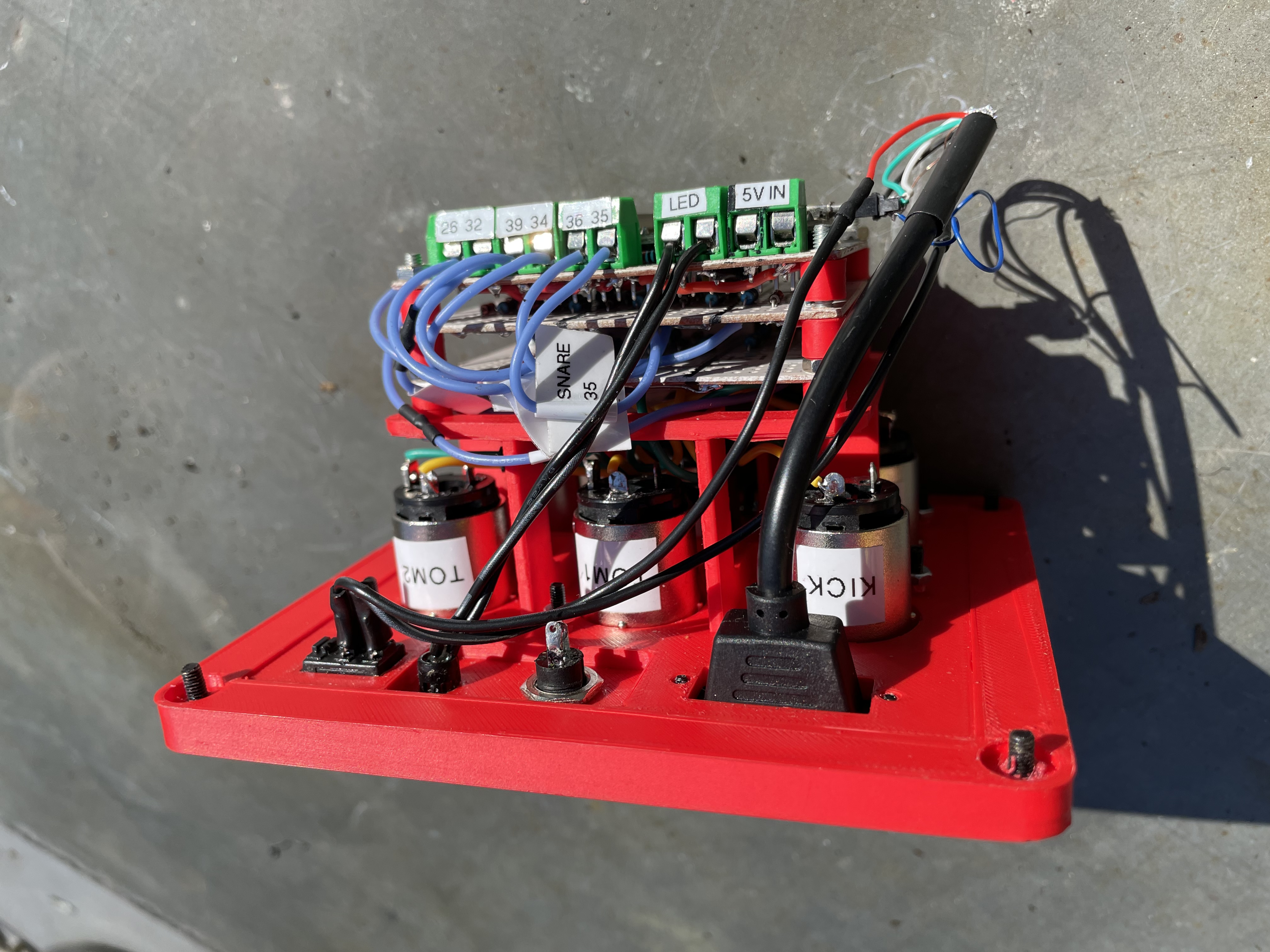 Miniatura 7 do modelo 3D ESP32 MIDI drum module