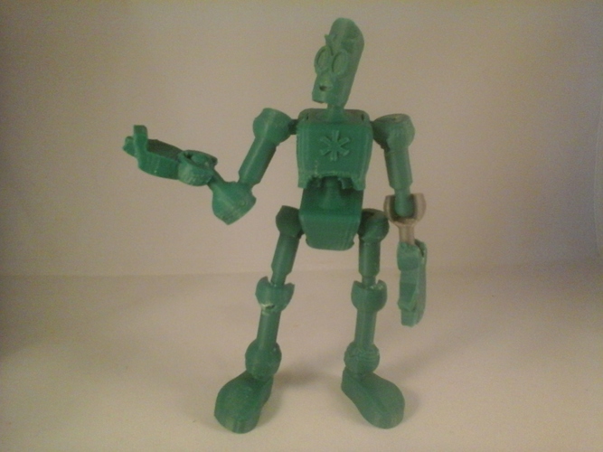 Modular CyBot articulated robot toy