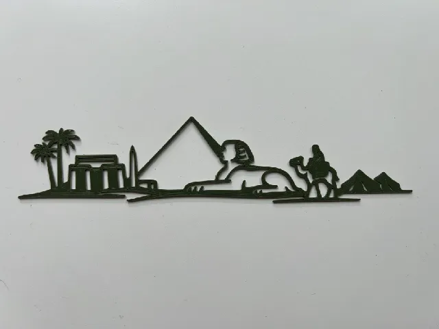 Egyptian Landscape Wall Art #1