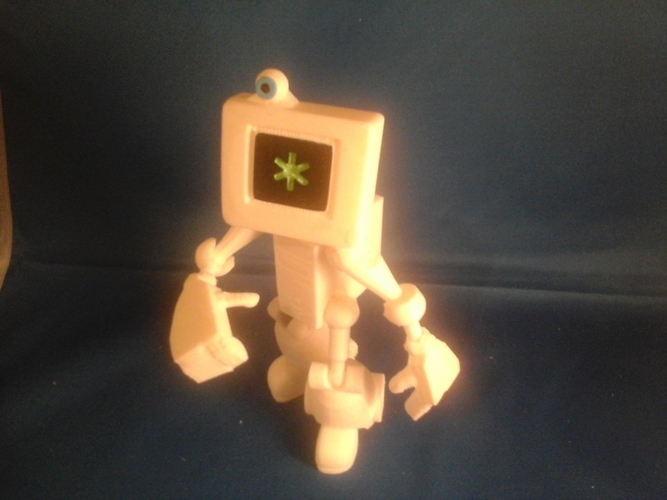Cymon robot articulated toy