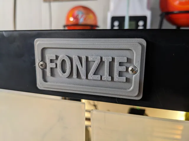 The Fonze (Fonzie) Name Badge