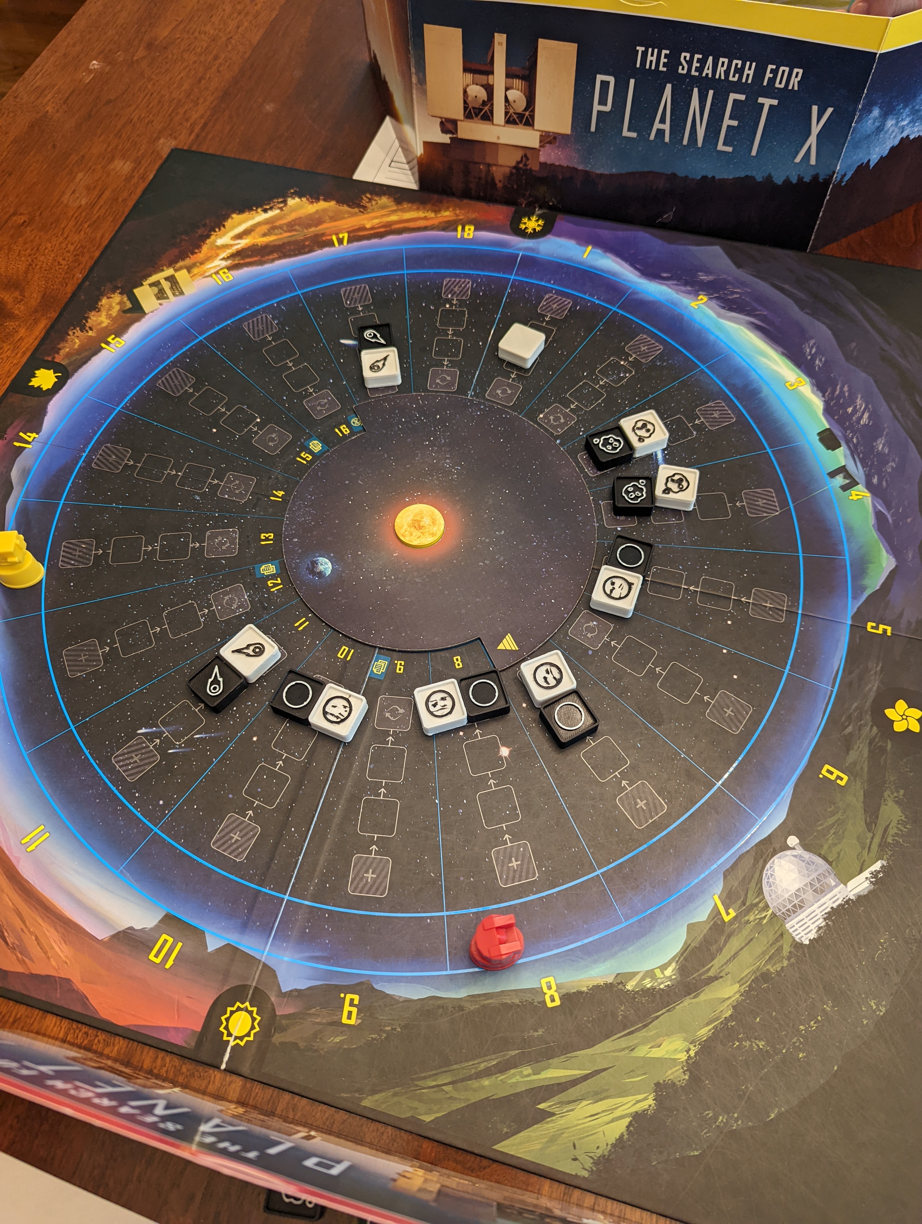 The Search for Planet X Game Tokens