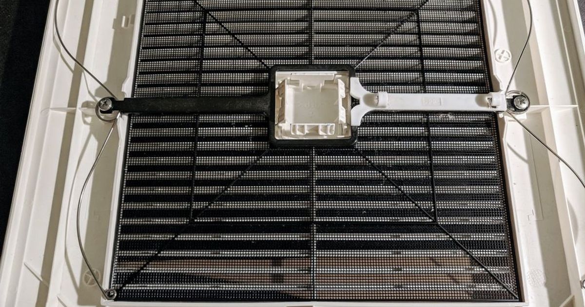 Panasonic Bathroom Fan Dust Filter by CaptainMisclick Download free