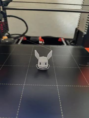 Low Poly Eevee Fridge Magnet