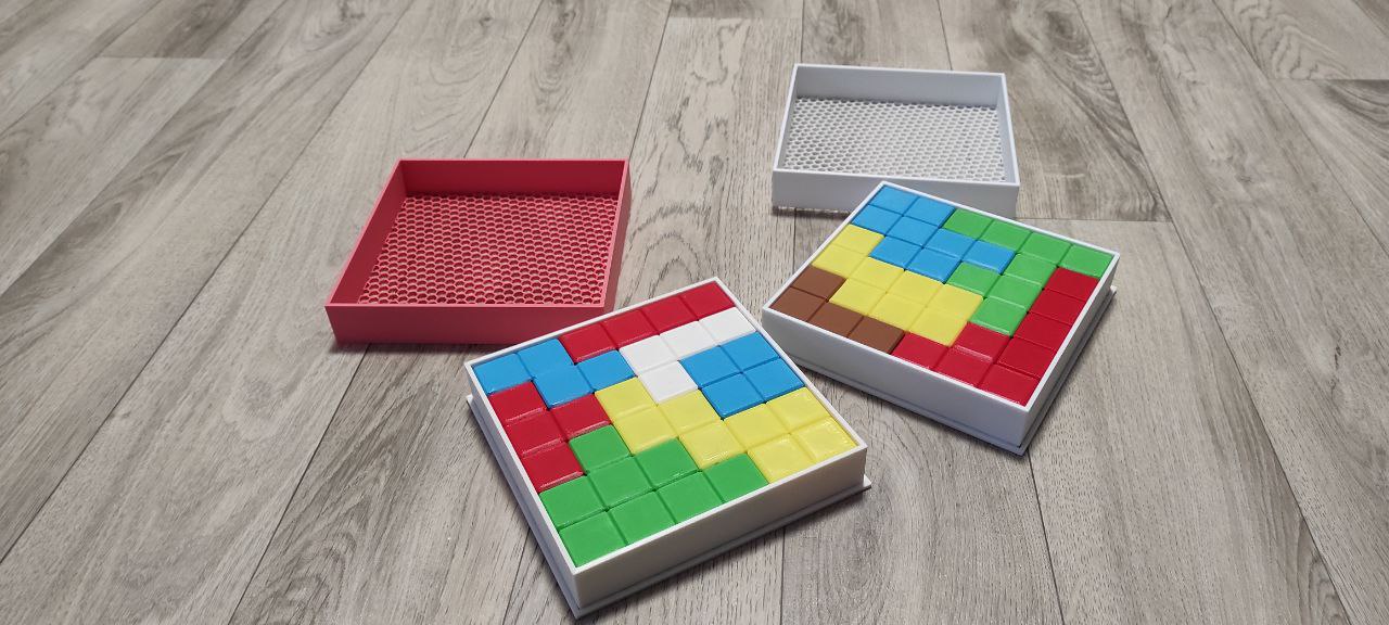 Miniatura 2 do modelo 3D Puzzle-Tetris