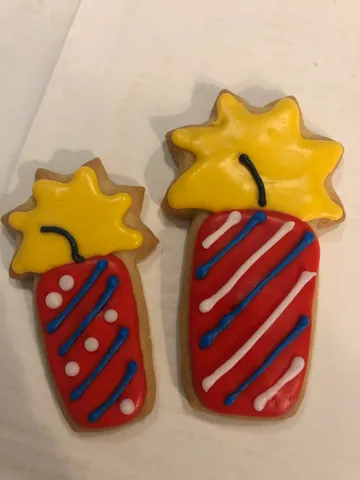 Firecracker Cookie Cutter 4th of July Independence Day