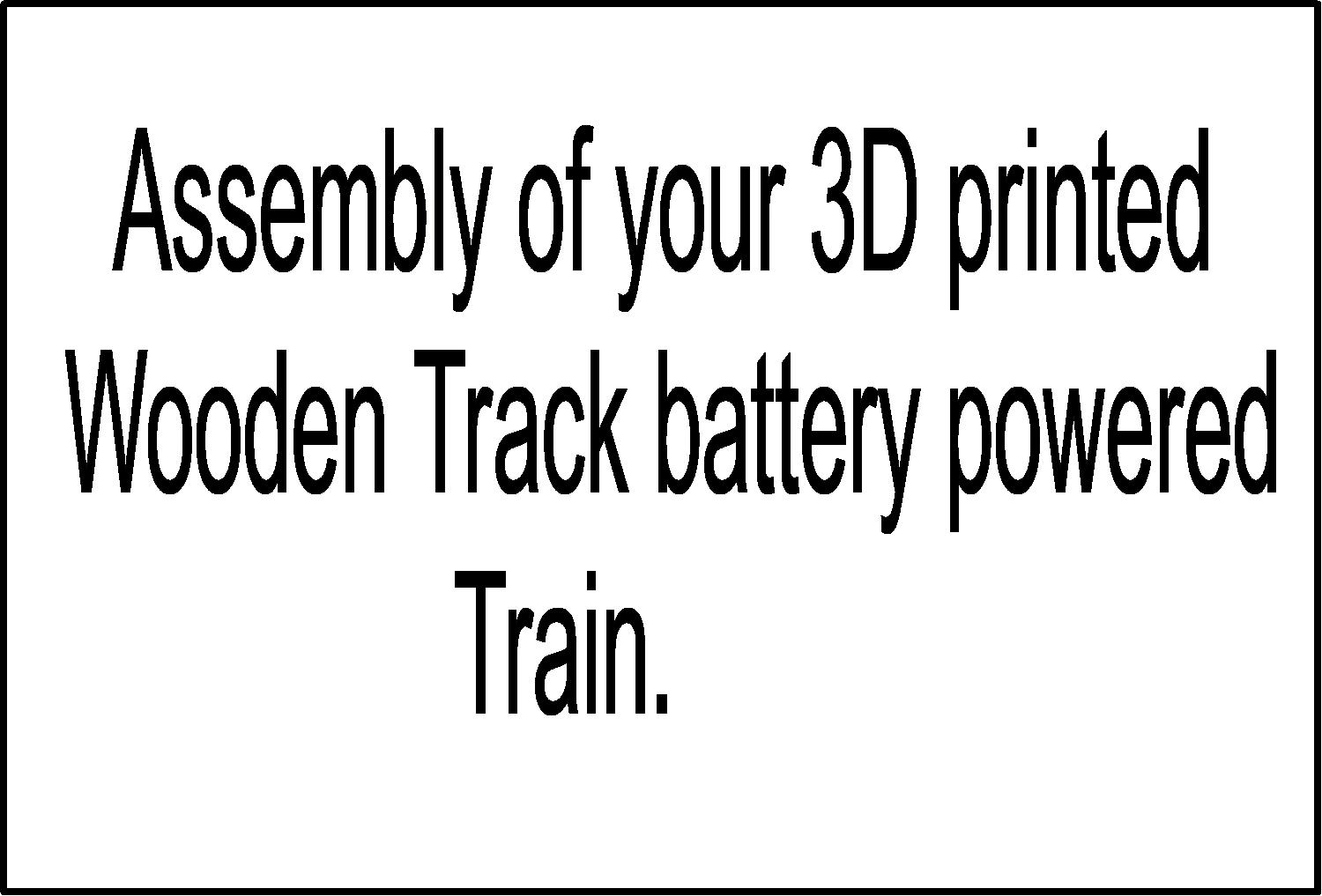 3D printable electric Ikea / Brio Train for wooden track by Pete Jensen 3D printable electric Ikea / Brio Train for wooden track by Pete Jensen