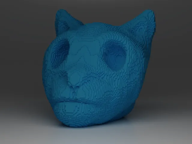 Cat of blocks