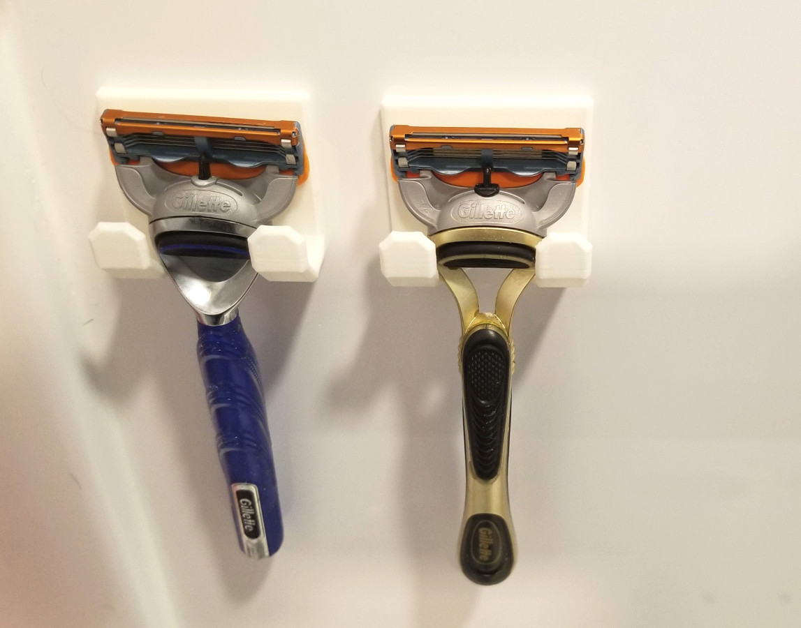 Miniatura 2 do modelo 3D Razor Holder