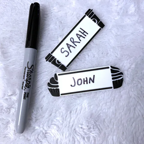 Decorative Name Tags