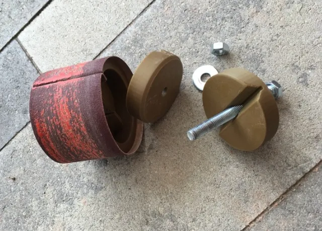 grinding cylinder to prevent wheel bite